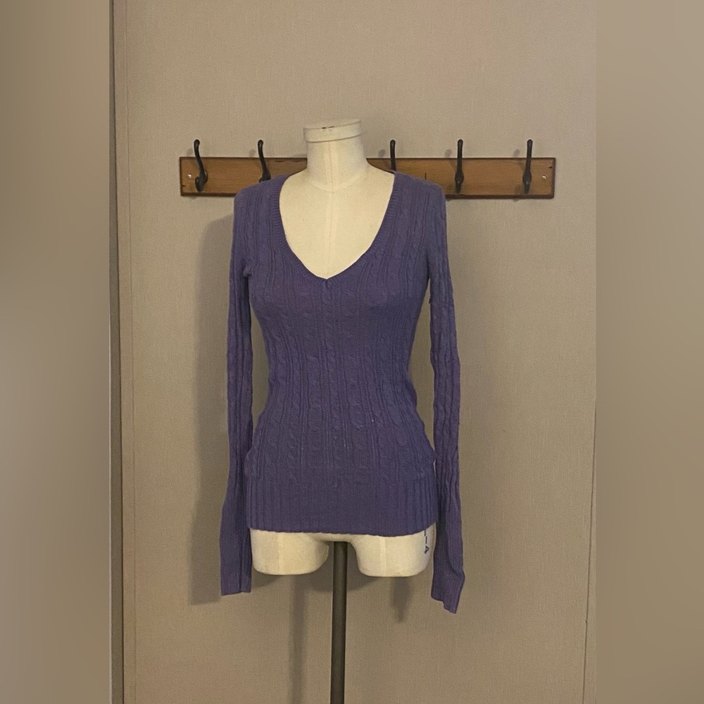 V Neck Long Sleeve Top